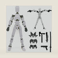 Titan 13 Action Figure,3D Printed Lucky Robot 13 Action Figure Set
