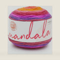 Lion Brand Yarn, Mandala DK Crochet Yarn, Andorian, Multicolor, 1 Pack