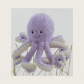 OUKEYI 15.7 Inches/40cm Cute Octopus Stuffed Animals Octopus Plush Doll， Octopus Plush Toys Play Toys for Kids Girls Boys Adults Birthday Xmas Gift Present (Purple)