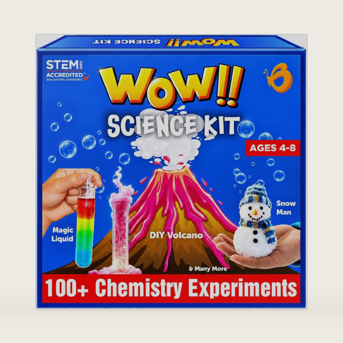 Butterfly EduFields Science Kits for Kids Ages 5-7 6-8 | 100+ Experiments