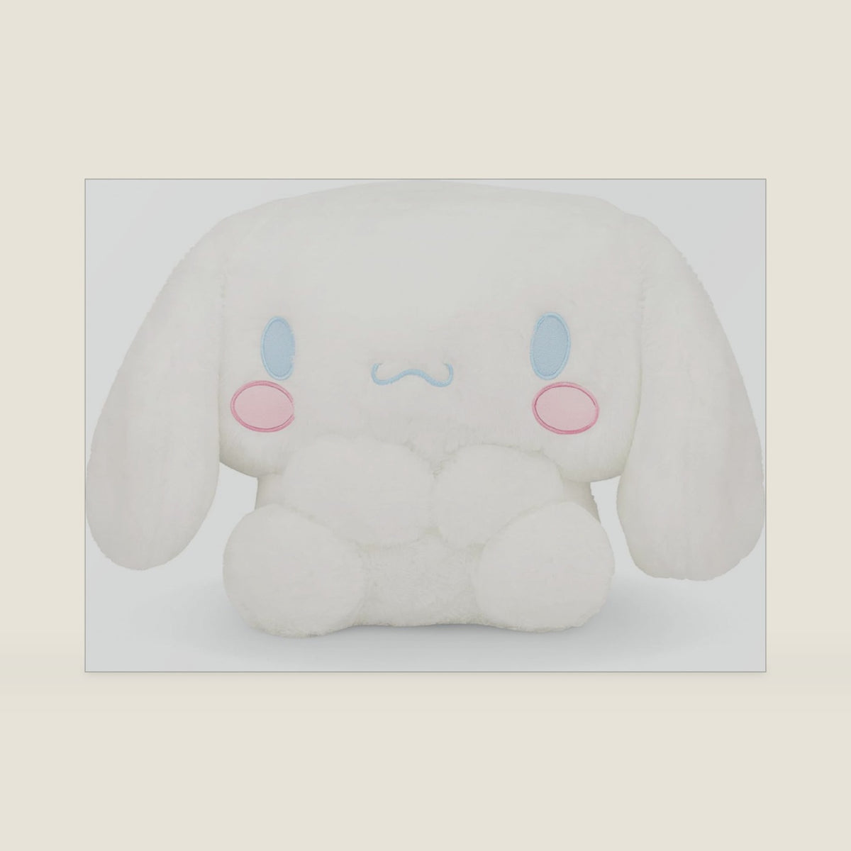Juju White Kawaii Plush (20 in) - Cute Stuffed Animal Kawaii Plushies - Peluche Big Stuffed Animals Plushie - Peluches Grandes Cute Plushies - Cool Stuff Plush - Plushy (Hpy)