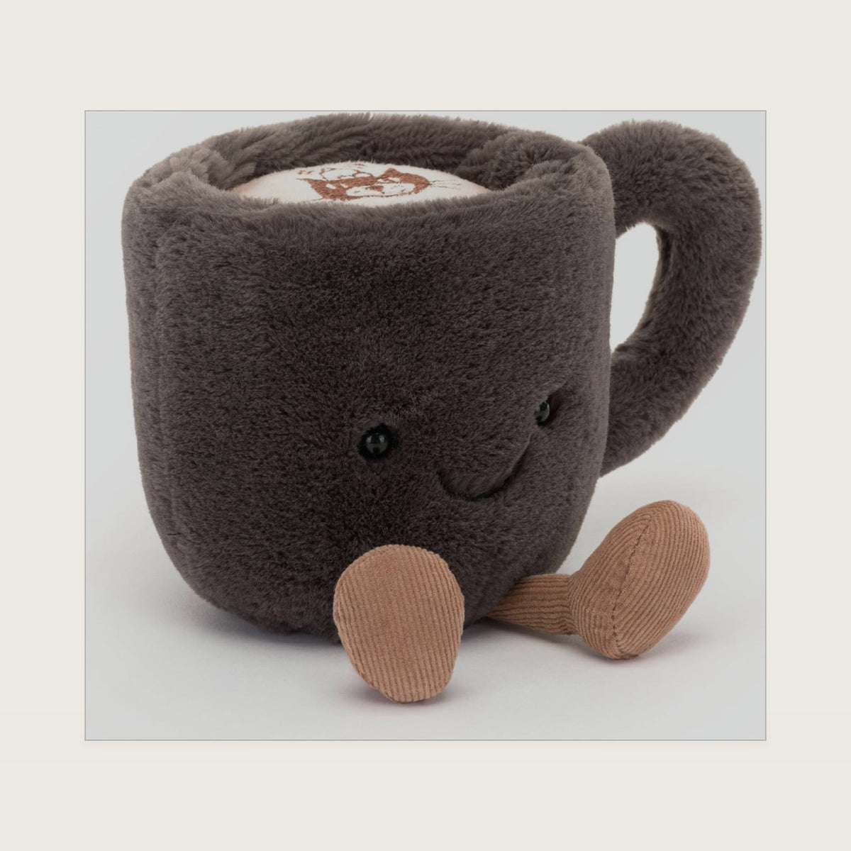 Amuseables Coffee Cup Stuffed Toy, 5.5 inches - Drink Plush - Fun Gift Idea