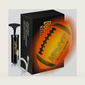 Glow in The Dark Football, Light Up LED Football Size 6, USB Rechargeable, Cool Outdoor Sports Boy Toys for Night Games, Birthday Gifts for Kids & Teens Age 6–12
