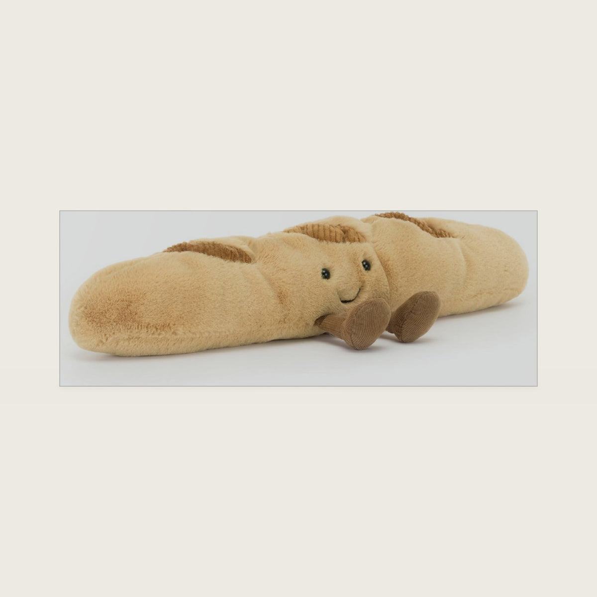 Amuseables Baguette Stuffed Toy, 13.5 inches - Food Plush - Fun Gift Idea
