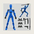 Titan 13 Action Figure Set, Multi-Jointed Dummy Robot 13 Figure for Gifts