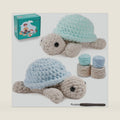 Eelexa Turtle Crochet Kit for Beginners, 2 Amigurumi Projects