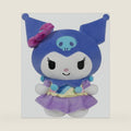 and Friends - 8-Inch Kuromi Candy Wonderland Plush - Officially Licensed Product from Jazwares - Ages 6+