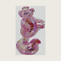 FACETS Alice in Wonderland The Cheshire Cat Figurine, 3.78 Inch, Pink