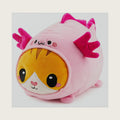 JOYIN Axolotl Plush Toy, Axolotl Cat Plush Toy, 11" Soft Plushie, Cute Stuffed Animal Pillow for Kids and Adults, Birthday Gift for Boys and Girls