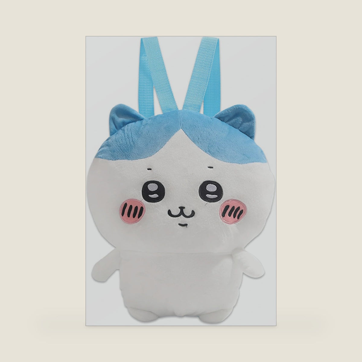 Anime Cartoon Cute Hachiware Plush Doll Backpack Kawaii Lolita JK Women Bag Birthday Gifts Blue