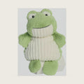 Cuddly Huggle Pals Fuzzy Frog Stuffed Animal - Weighted Comfort - Endless Snuggles - Green 12.5 Inches