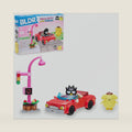 BLDR and Friends Badtz-Maru’s Convertible Building Set 0111 with Badtz-Maru and Pompompurin Minifigures - for Kids and Fans Ages 8+