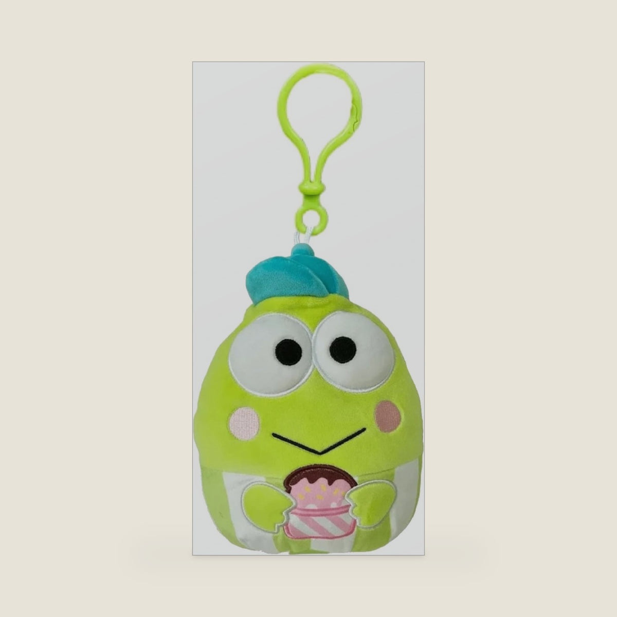 Squishmallows Squishmallow 3.5 inch Clip-On Plush, and Friends, Small