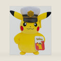 Captain Pikachu Plush - 8-Inch Soft Plush with Captain’s Hat and Authentic Details
