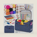 Aeelike Crochet Kits for Beginners Adults Kids, Complete Crochet Set, Navy