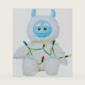 Cuddle Barn - Yeti for Christmas | Animated Musical Yeti Soft Fluffy Plush Toy | Dancing, Lights Up, Sings Deck the Halls, 11.5 Inches