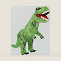YEAHBEER Inflatable Dinosaur Costume Adult, Blow Up T-Rex Costume for Halloween