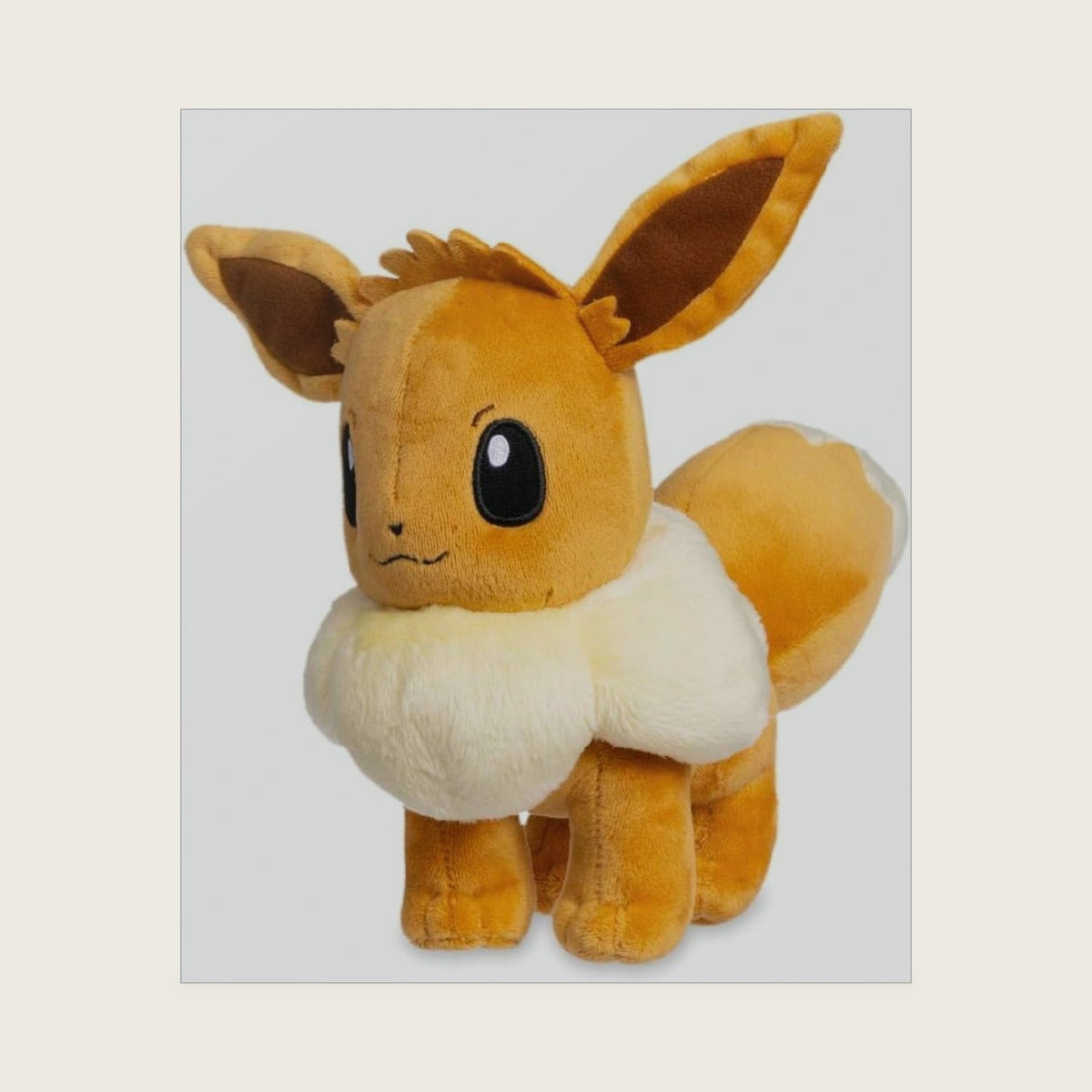 Center: Eevee Poké Plush, 11 ¾ Inch