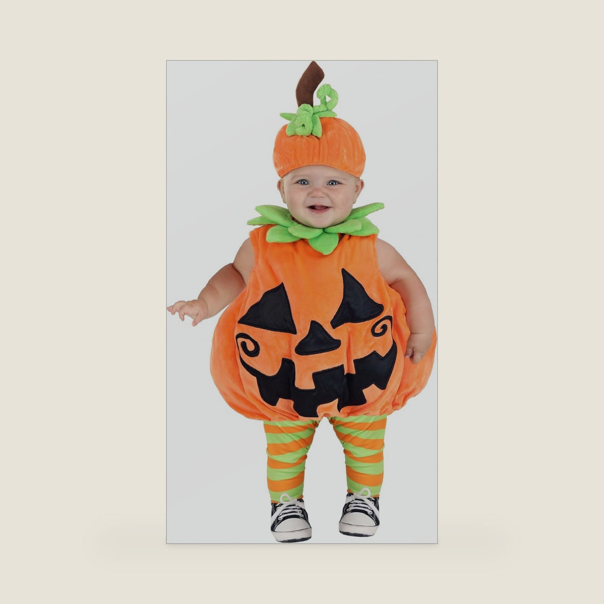 Plump Jack-O-Lantern Pumpkin Halloween Costume for Infants