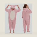 COSUSKET Snug Fit Unisex Adult Onesie Pajamas, Flannel Cosplay Animal One Piece Halloween Costume Sleepwear Homewear