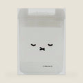 Storage Container, Canister, 9.1 fl oz (270 ml), Good Night , Easy Lock, Easy to See Contents Clear Container, Width 3.0 x Depth 3.0 x Height 3.9 inches (7.5 x 7.5 x 10 cm)