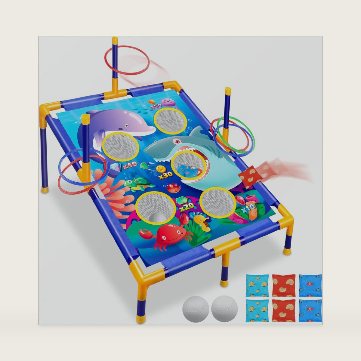 Animal Bean Bag Toss Game Toy Outdoor Toss Game