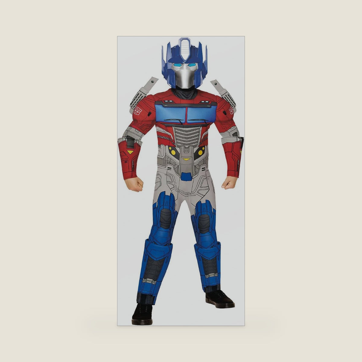 Spirit Halloween Transformers Kids Optimus Prime Muscle Suit Costume | Officially Licensed | Optimus Prime Cosplay