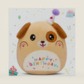 14'' Happy Puppy Plush Pillow Dog Plush Kawaii Stuffed Animal