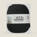 Facai Merino Wool Yarn Sock Yarn - 100% Pure Merino Wool Roving for Knitting, 1-Ball Set, 3.5oz (240 Yards), Worsted Weight (1, Black)