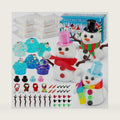 6-Pack Snowman Slime Kit for Kids, Christmas DIY Stocking Stuffer Gift