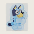 Bluey 3D Plush Pillow for Kids Cute Cuddle Pillow Sham Pillow Stuffed Animal Character Bedroom Accessories Gifts for Kids