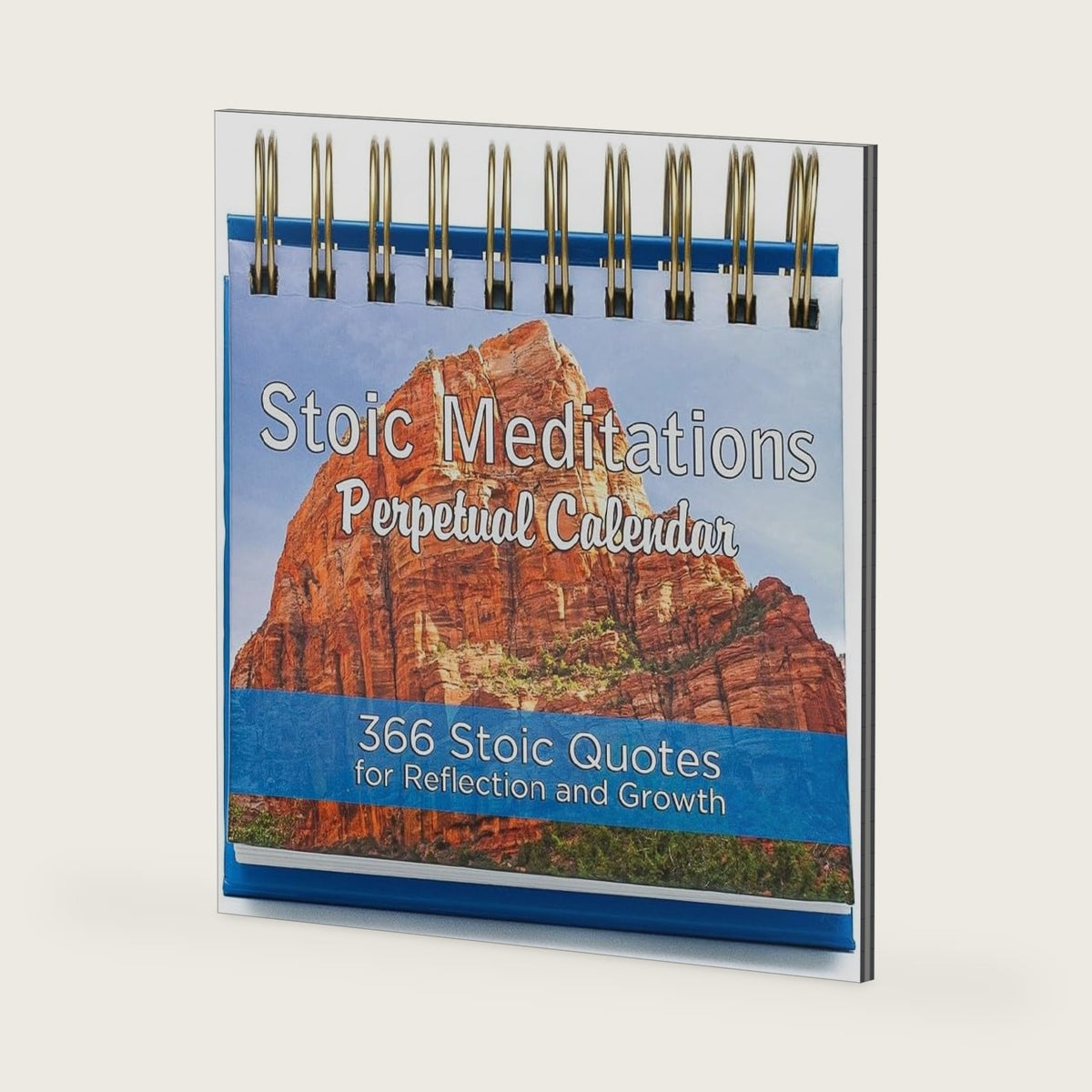 Stoic Meditations Perpetual Calendar 2026-2027