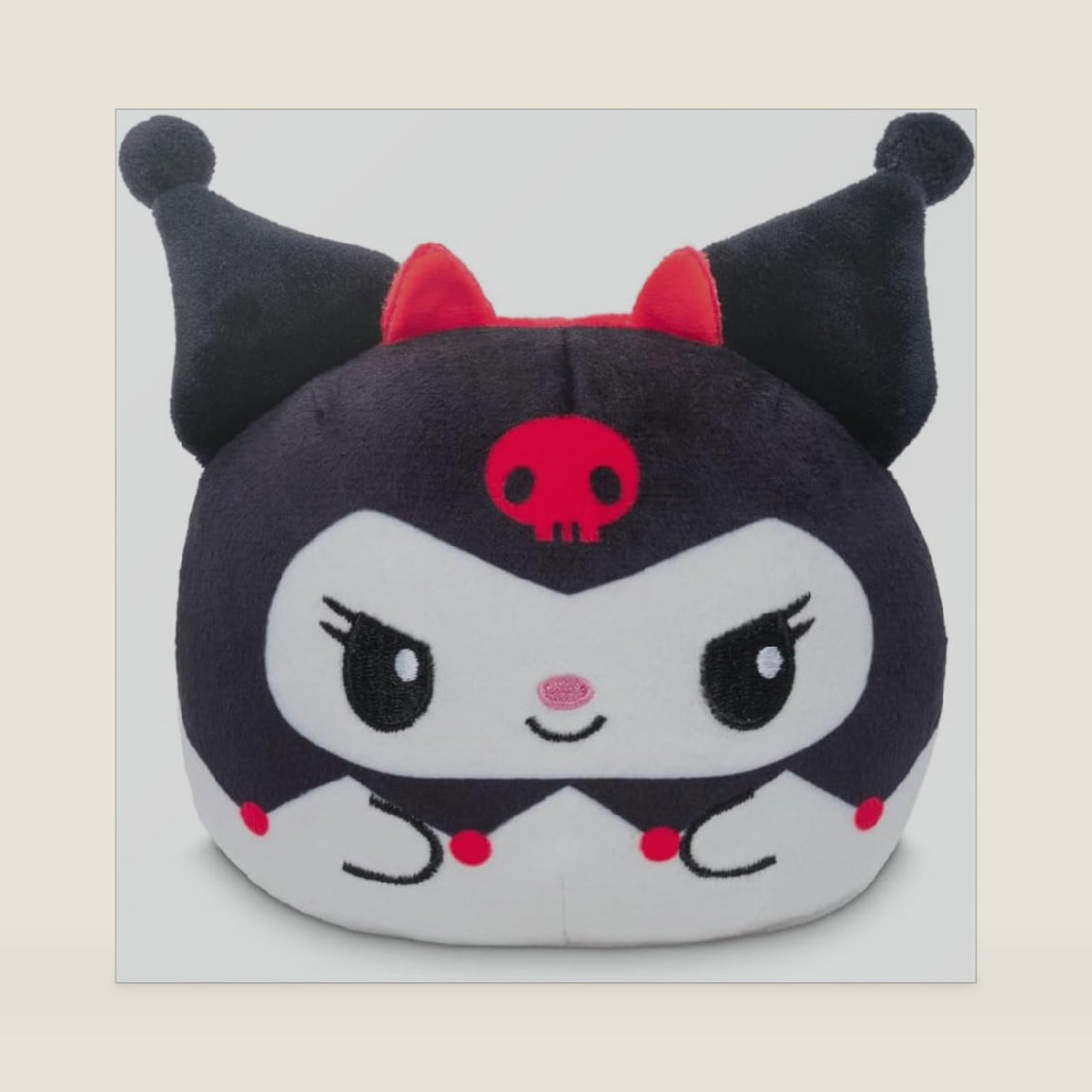 TeeTurtle Reversible My Melody and Kuromi 4 Inch Flip Plushie