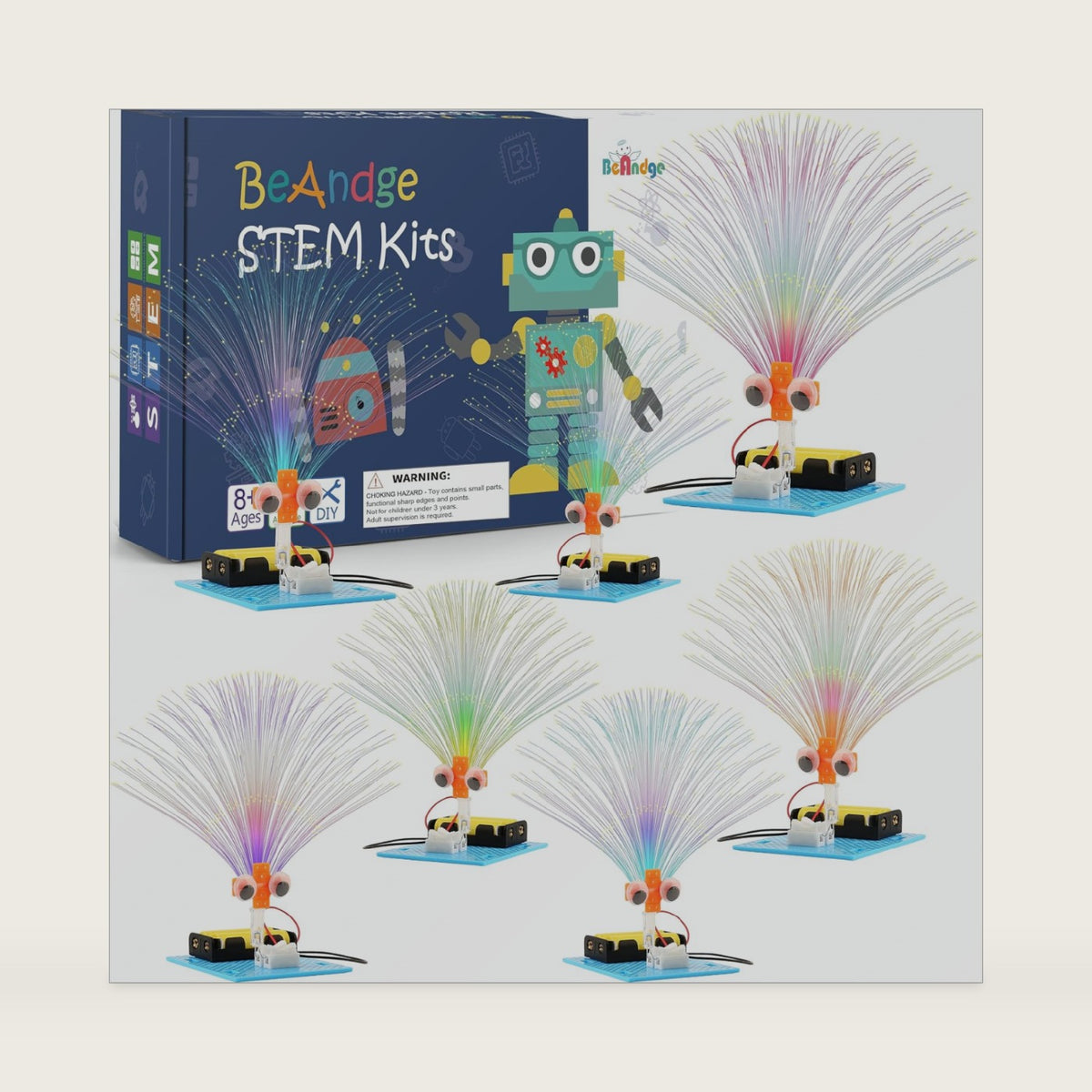 7 Set Bulk STEM Science Kits, STEM Toys for Kids Crafts Classroom