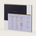 Undated Weekly Desk Planner w/Hourly Schedule - Large Appointment Book