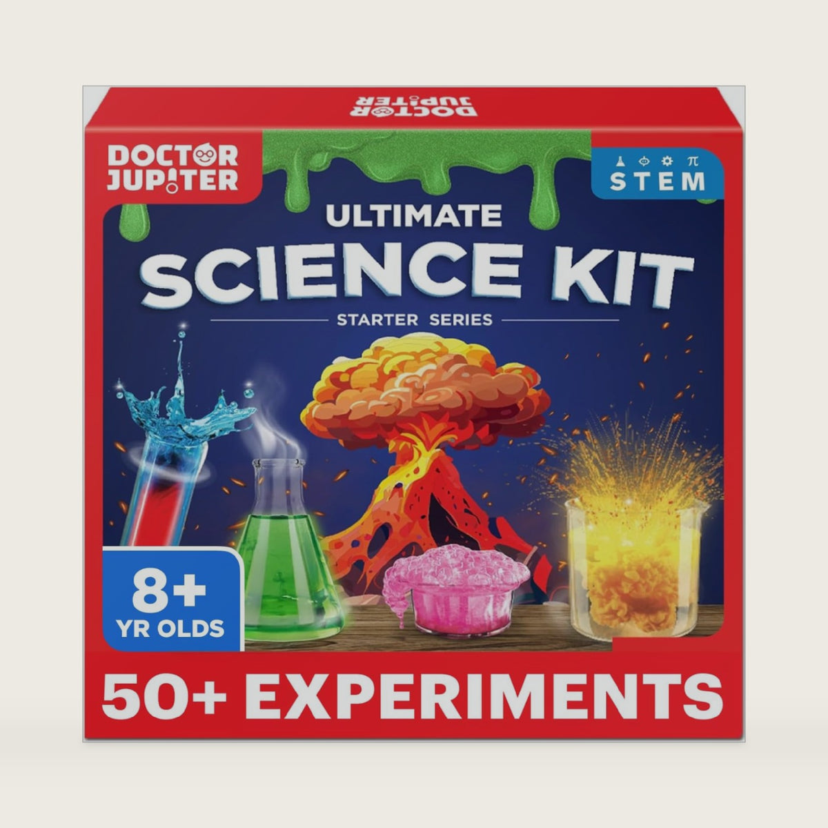 Doctor Jupiter Ultimate Science Experiments Kit for Kids Ages 8+