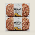 Bernat Blanket Mist-ical Crochet Soft Chenille Yarn, Canyon, 2-Pack