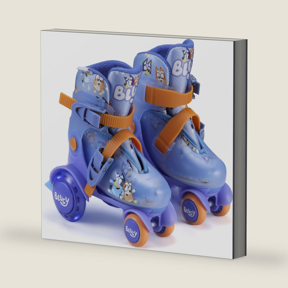 Trainer Skates for Kids, Light Up LED Wheels, Adjustable