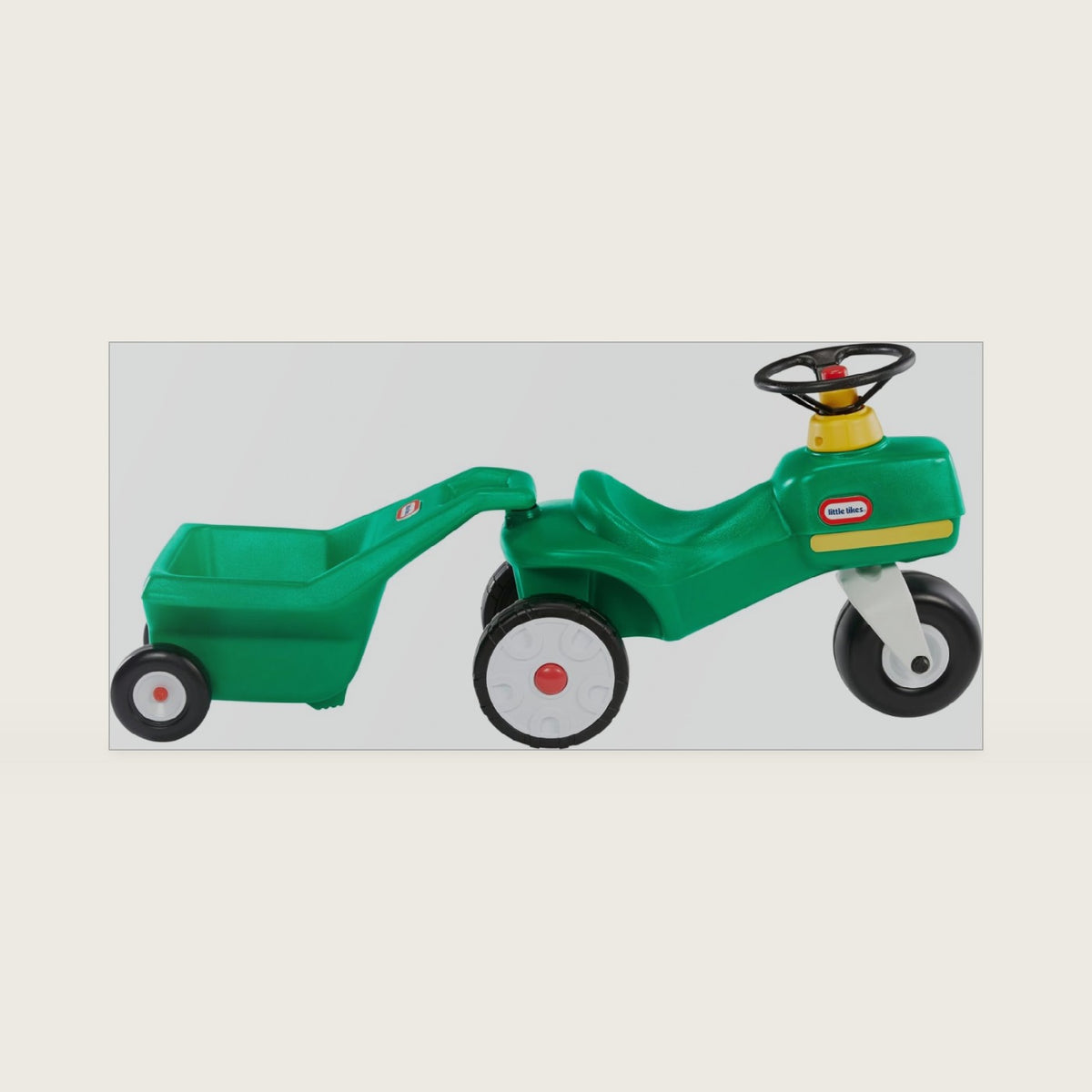 Little Tikes Tractor & Cart, Foot-to-Floor Ride-On, for Boys and Girls Ages 1-5 Years