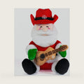 Cuddle Barn - Cowboy Kringle | Animated Musical Singing Christmas Western Santa Soft Plush Toy, 12 inches