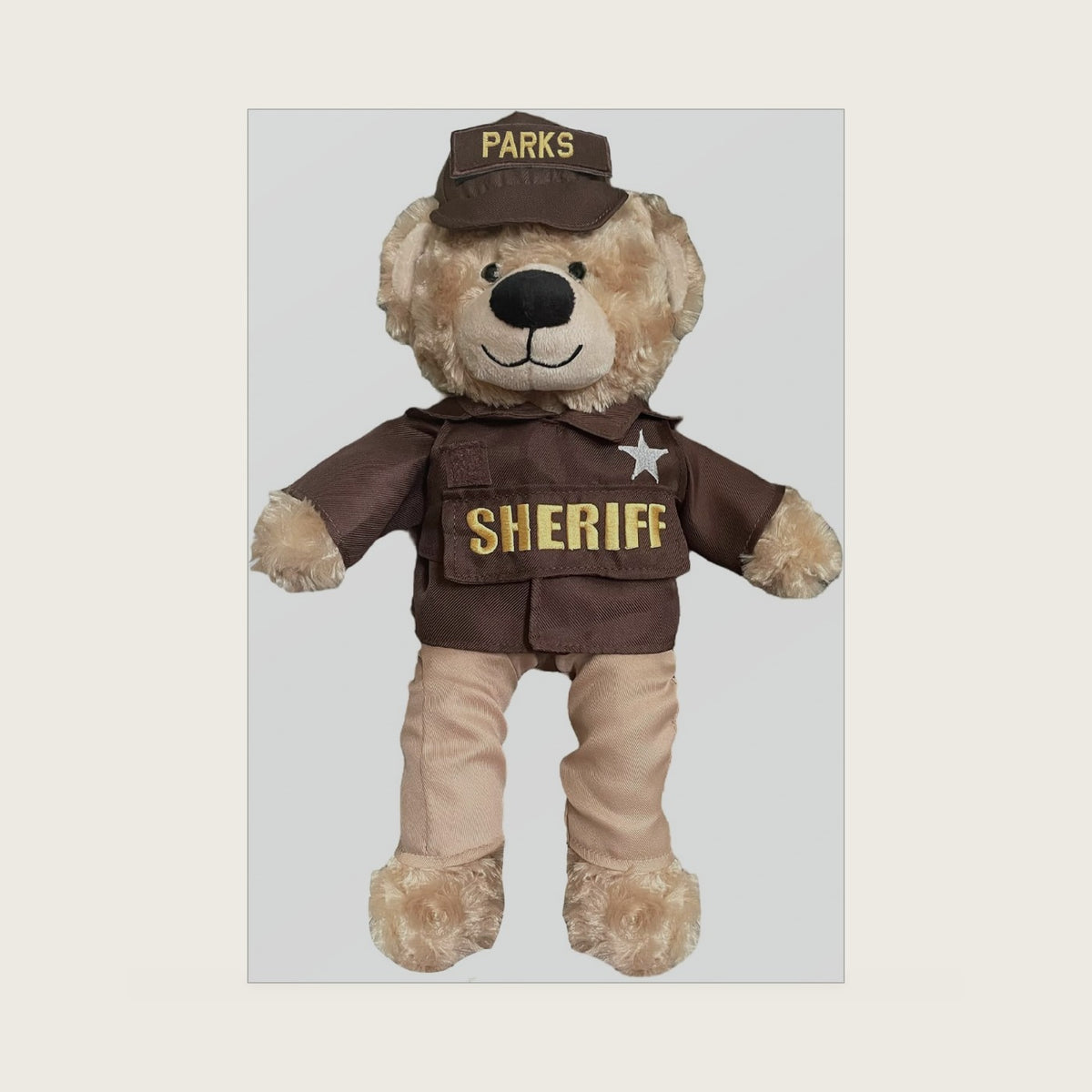 ZZZ Bears Personalized Sheriff Teddy Bear