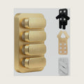 Aluminum Haptic Fidget Clicker for Adults, Magnetic Slide Toy (M-G)