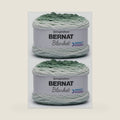 Bernat Blanket Perfect Phasing Soft Crochet Yarn, Forest 2-Pack
