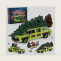 Christmas Village Movie Building Toy Set, 4 in1 Station Wagon with Family Christmas Tree Building Kit, Christmas Decorations, Compatible with Lego Gifts for Movie Fans Adults Boys and Kids 2026