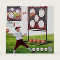 VROGTIK 2-in-1 Football & Baseball Toss Game for Kids Ages 3-8 - Outdoor Garden Toy for Backyard, Beach & Camping, Family Party Fun Sports Toy