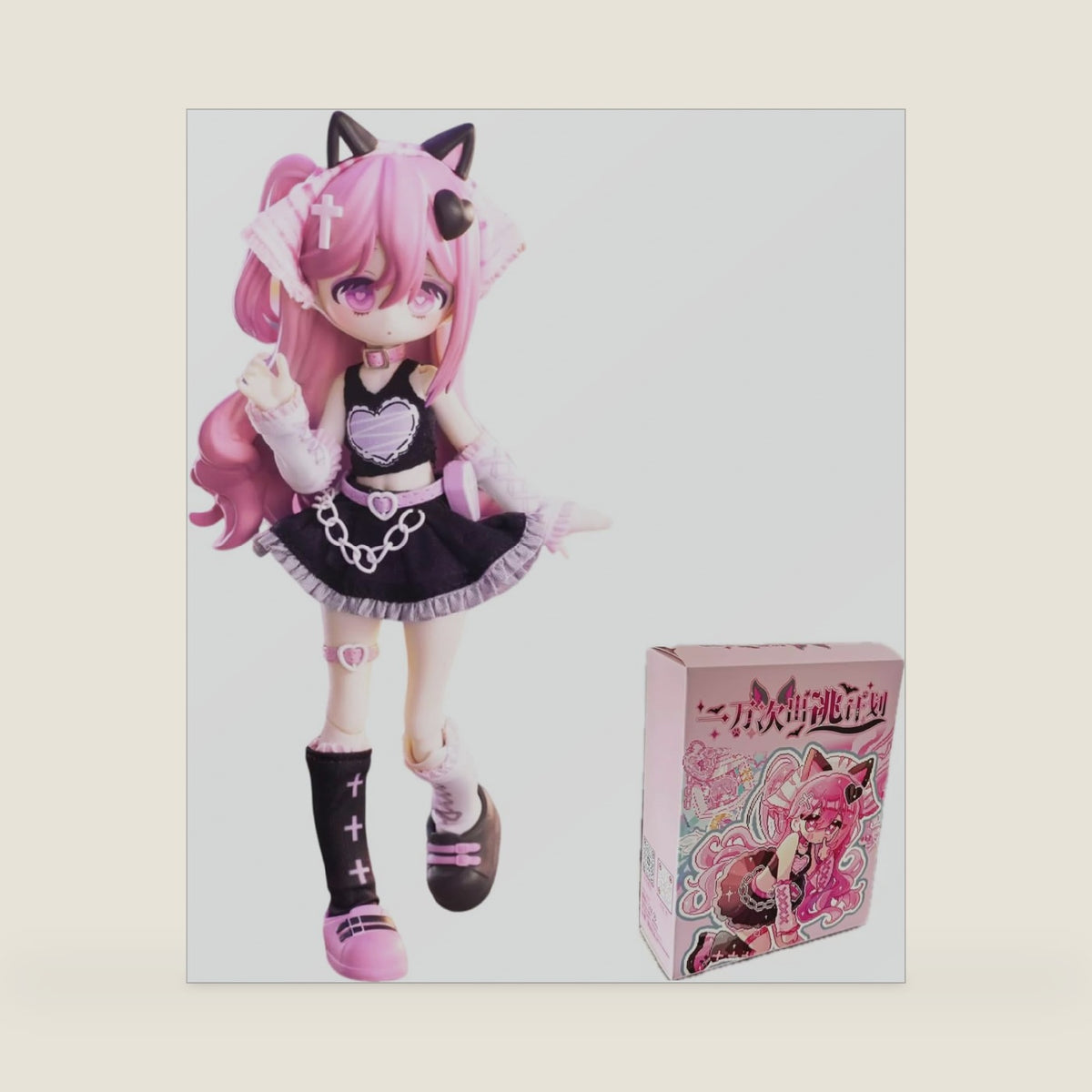 CALEMBOU 1/12 BJD Blind Box, Kawaii Ten Thousand Escape Plans Series Ball Jointed Doll, Surprise Toys Collectable Action Figure Posable Dress Up Doll for Gifts