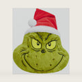 The Grinch 3D Plush Pillow Cushion for Bed, Couch, Throw Pillows Room Decor 21x14 inches, Christmas Home Decor Accessories, Funny Xmas Gifts