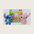KIDS PREFERRED - Baby Lilo & Stitch CUTEEZE 2 Pack Angel & Stitch Plush Stuffed Animals, Experiment 626, Multicolor,6 inches