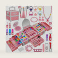 99 Pcs Kids Makeup Kit for Girls, Princess Toys Real Washable Cosmetics Set