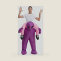 Inflatable Adult Alien Costume, Piggy Back Rider Cosplay Men Women
